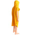 Robie Robes Junior Original Towelling Beach Changing Robe Poncho - Saffron Back