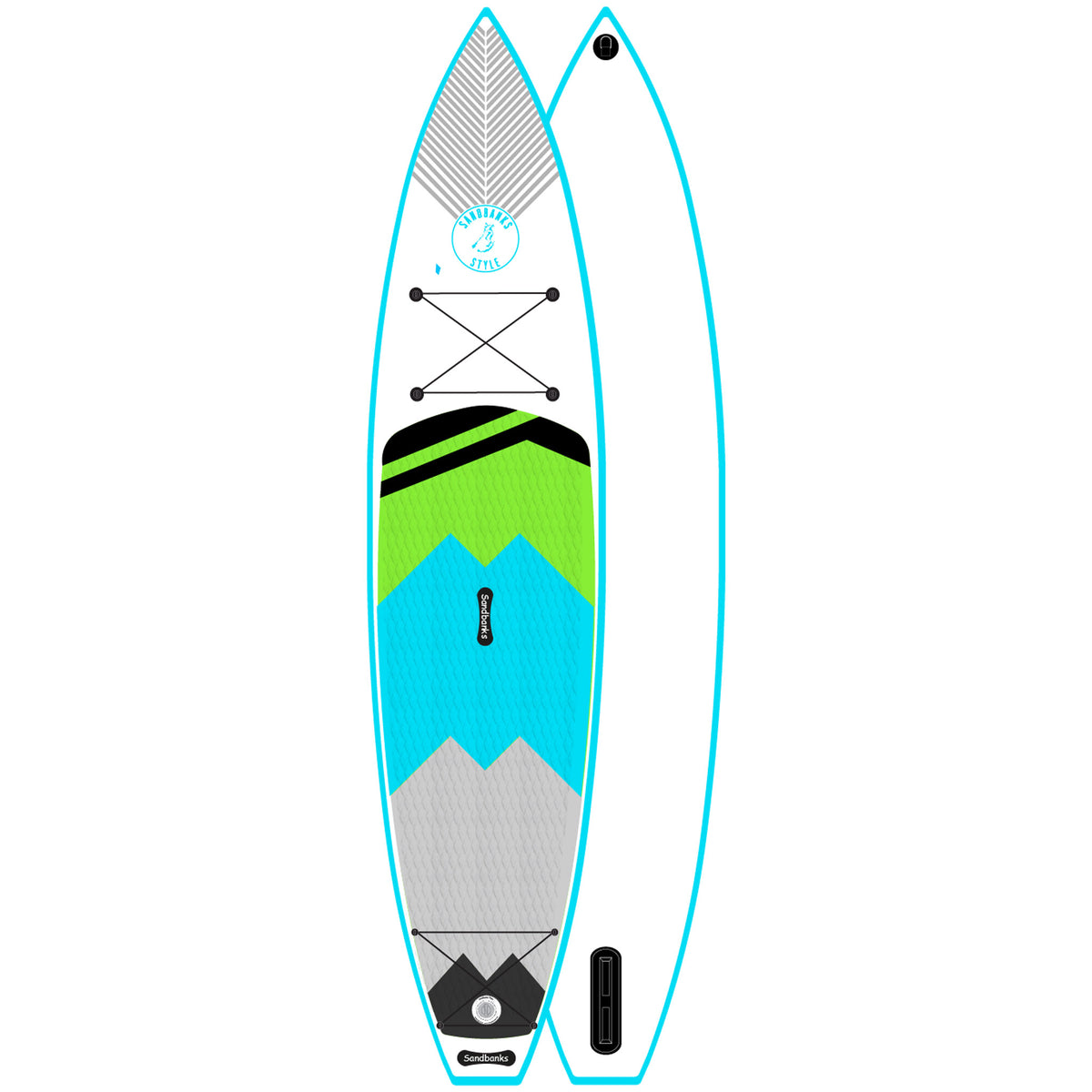 Sandbanks Sports Touring Classic 12ft iSUP Paddleboard