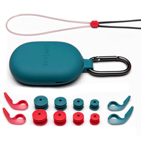 SurfEars 3.0 Ear Plugs Leash, Pouch, Ear Wings and Ear Gels