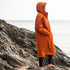 Fourth Element Tidal Change Robe made from Recycled Polyester - Orange | On the rocks