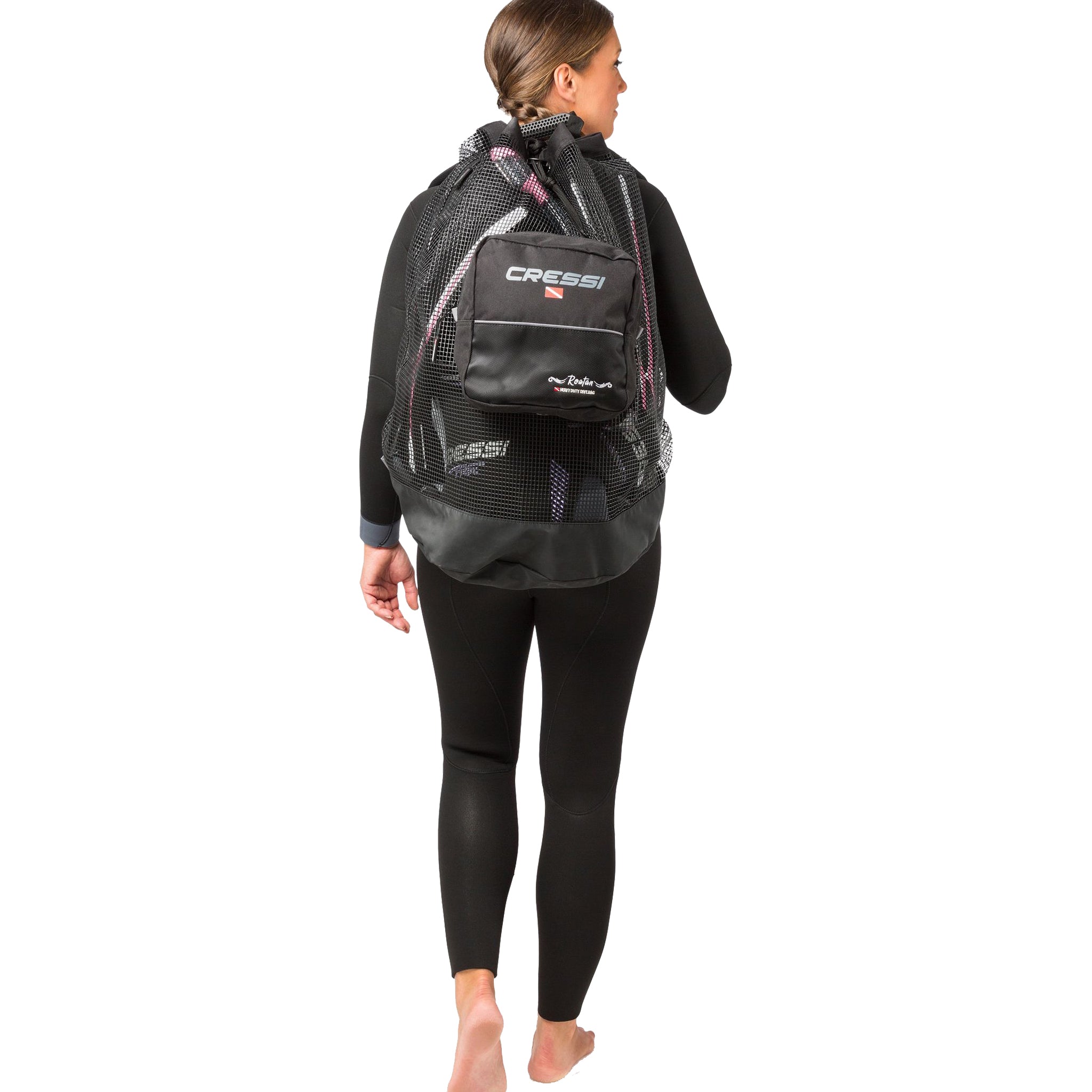 Cressi Roatan Mesh Dive Backpack | Ease of transportation