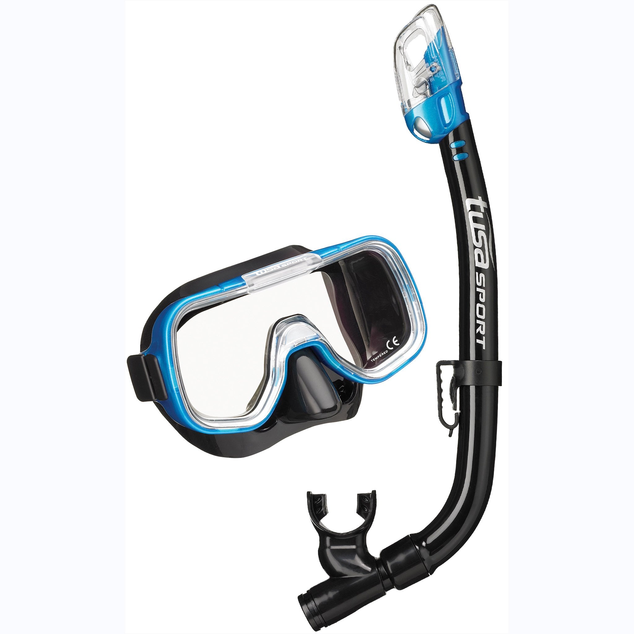 Masque De Plongée Tusa Kleio II – Noir – Étanche, Qualité Professionnelle – Pour Plongée Et Snorkeling