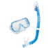 Tusa Mini-Kleio Mask & Dry Snorkel Set - Clear/Blue