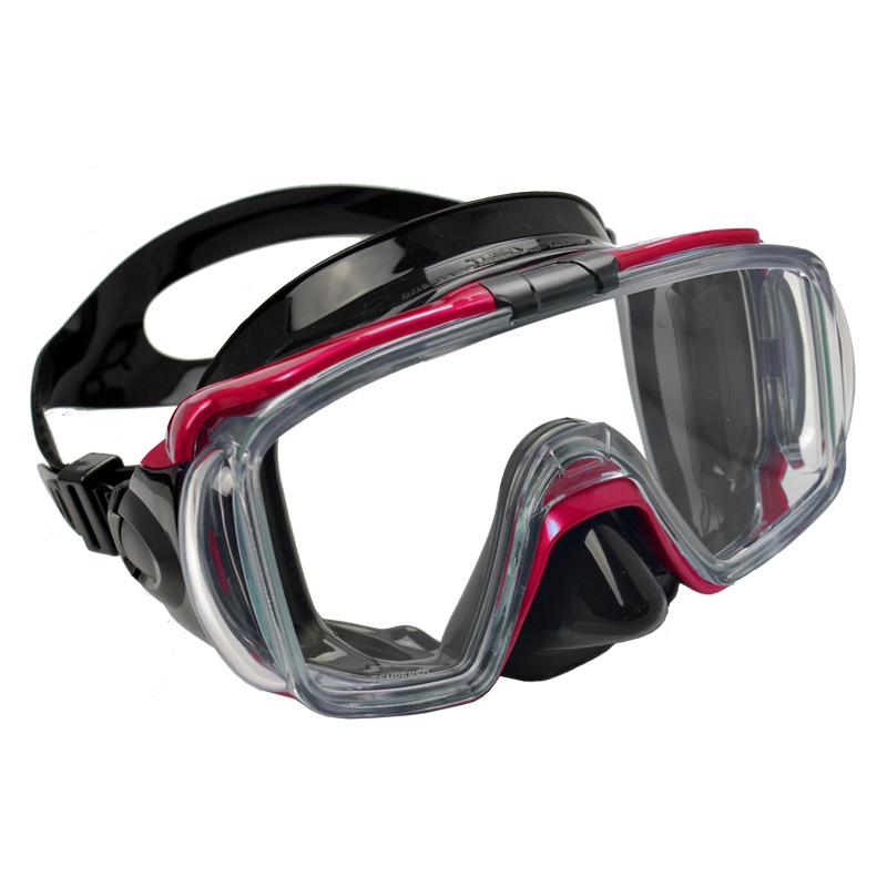 TUSA Visio Mask | Black/Red