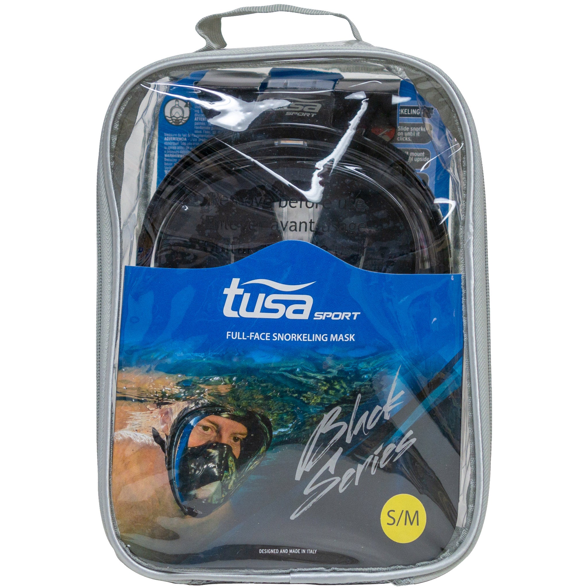 Tusa Sport Full-Face Snorkelling Mask | Pack