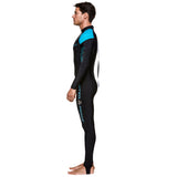 Waterproof Skin Rash Suit Mens | Left Side