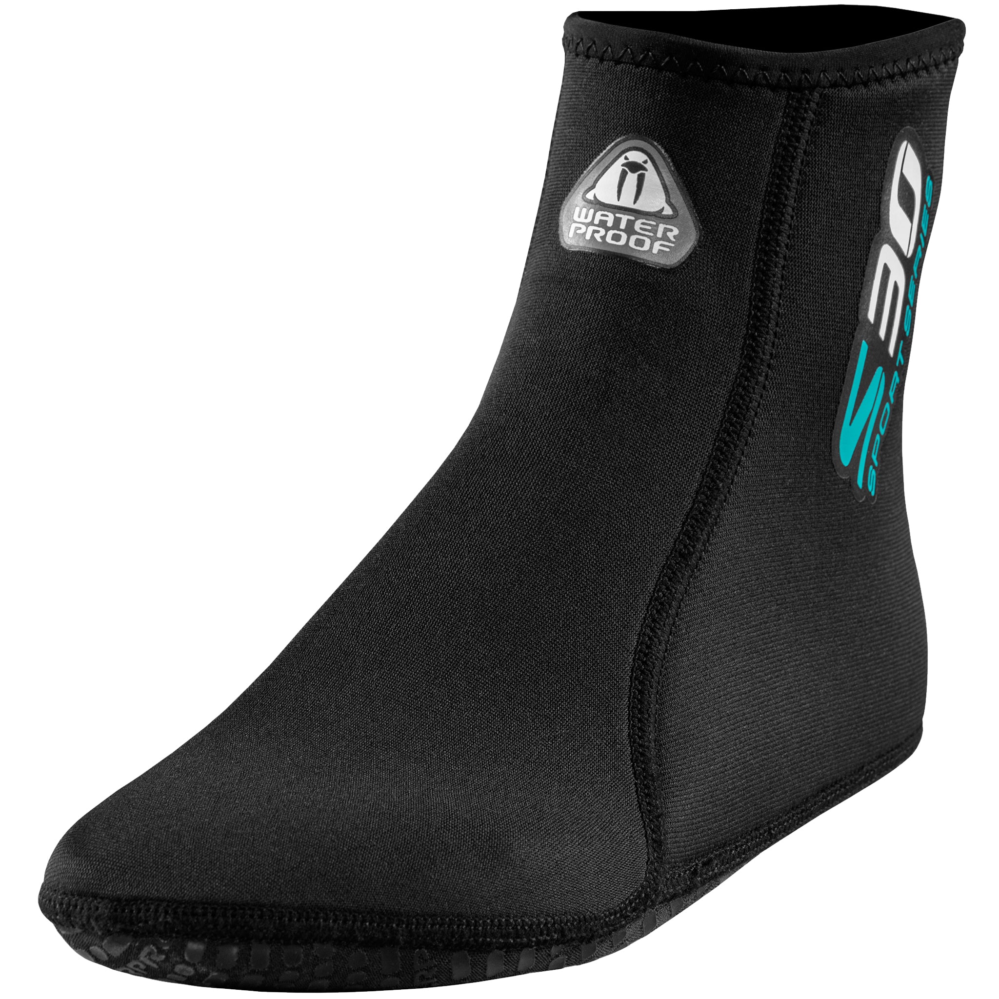 Waterproof S30 2mm Neoprene Wetsuit Socks - Single sock