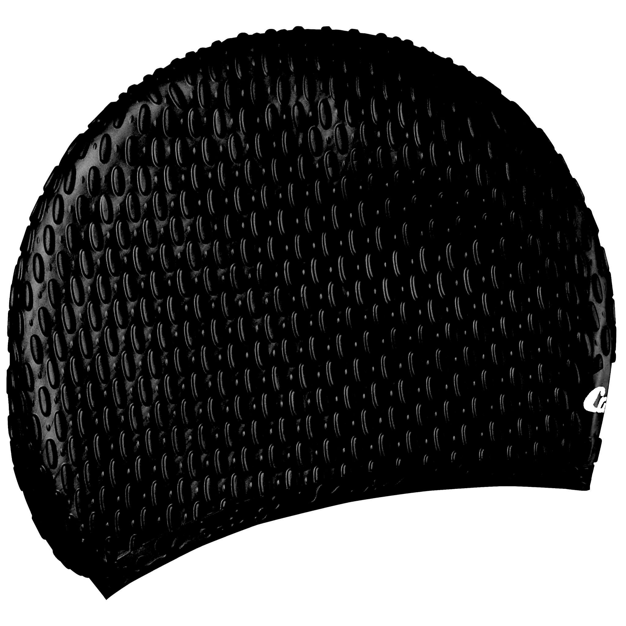 Cressi Dimpled Swimming Cap | Black