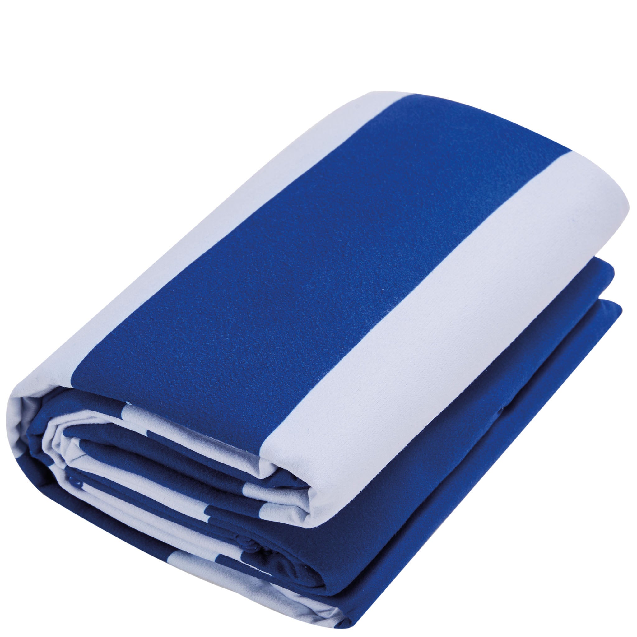 Cressi Microfibre Fast Drying Towel Stripey Design | Navy