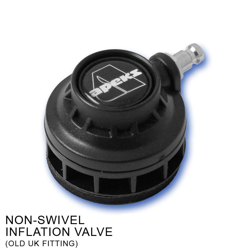 Apeks Inflator Valve (Non-Swivel) - Old UK Fit