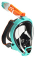 Ocean Reef ARIA QR Plus Full Face Snorkelling Mask | Side Teal