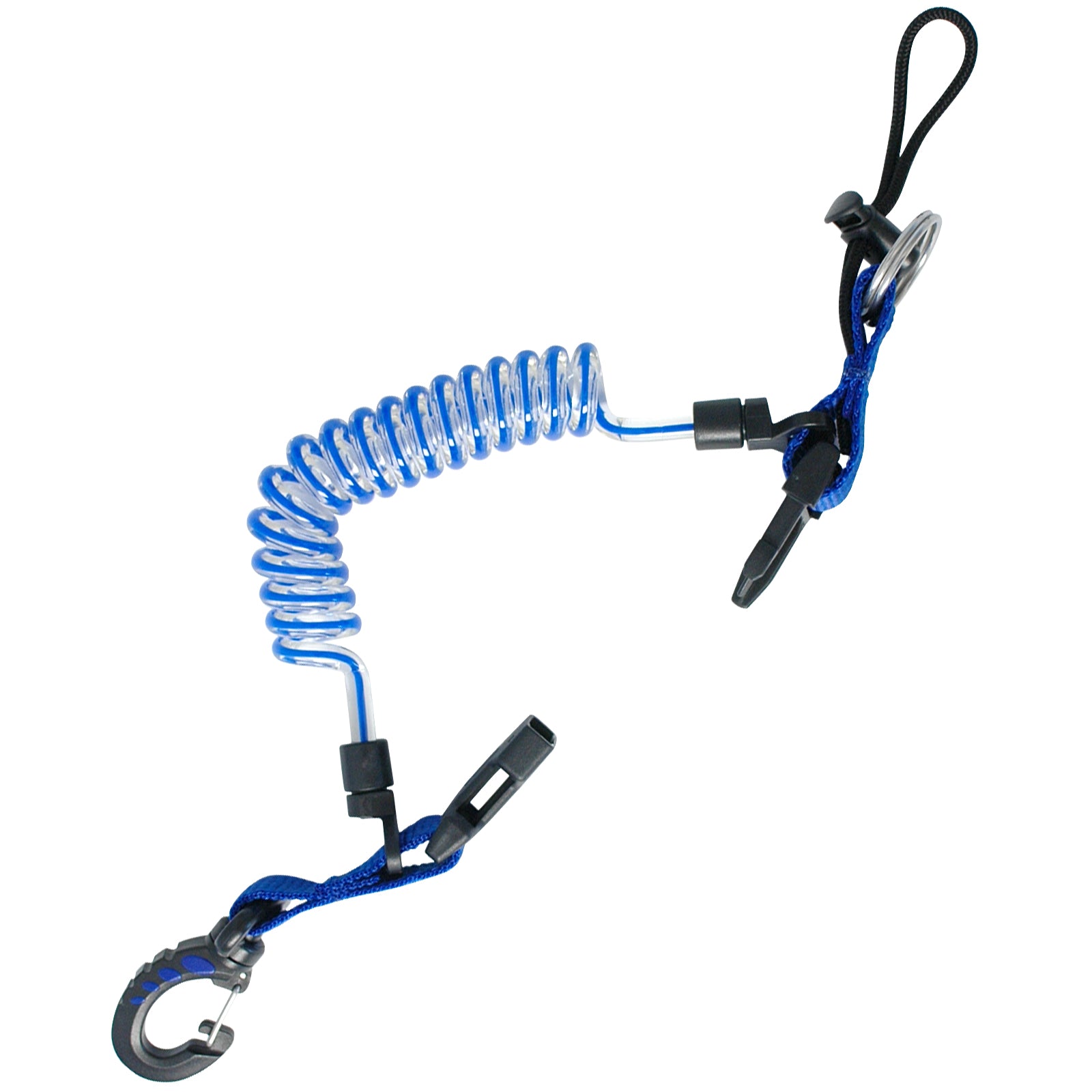 Extendable clip & loop line