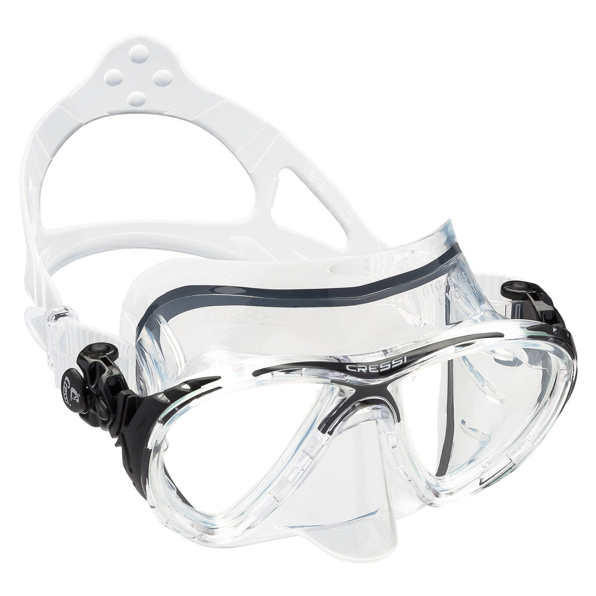 Cressi Big Eyes Evolution Mask | Clear/Black