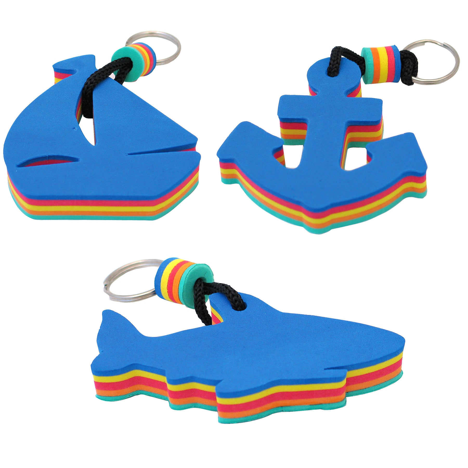 Floatable Key Ring Foam Floating Key Rings – Watersports Warehouse
