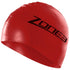 Zone3 Silicone Swim Cap | Red/Black