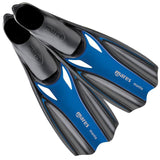 Mares Manta Full Kids Foot Snorkelling Fins, blue