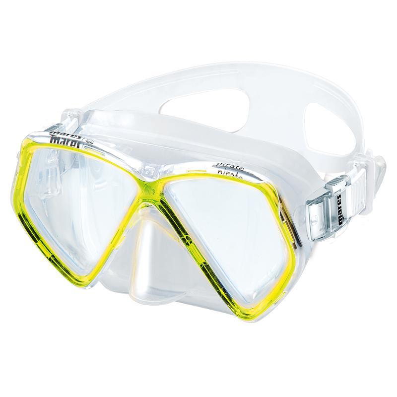 Mares Pirate Junior Snorkelling Mask | Yellow