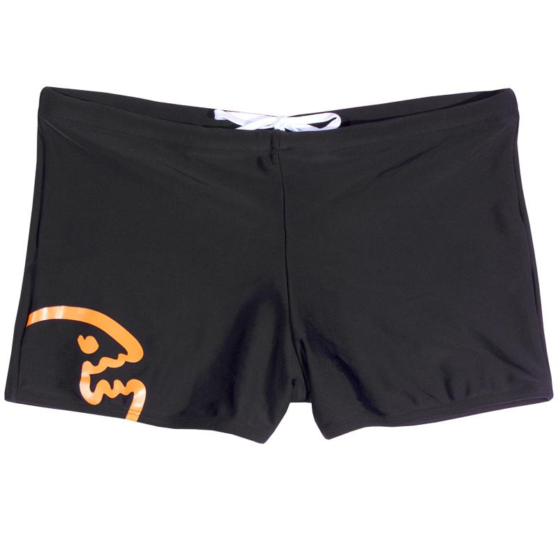 iQ Mens Swimming Shorts Bites | Black