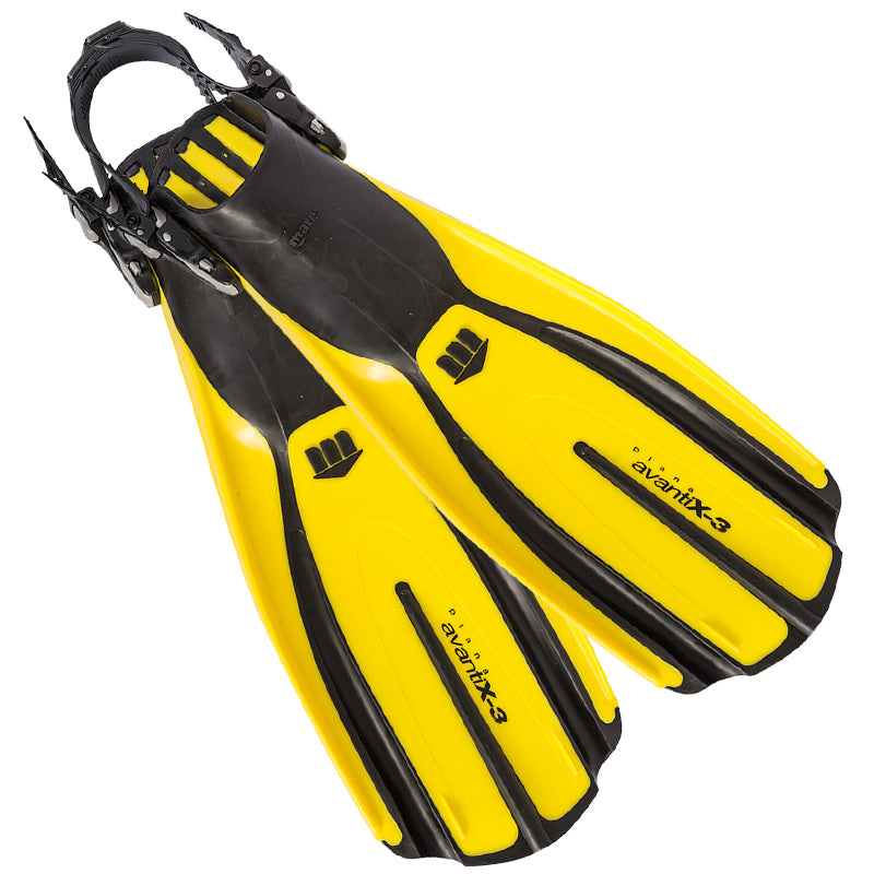 Mares Avanti X3 Fins for Scuba Diving | Yellow