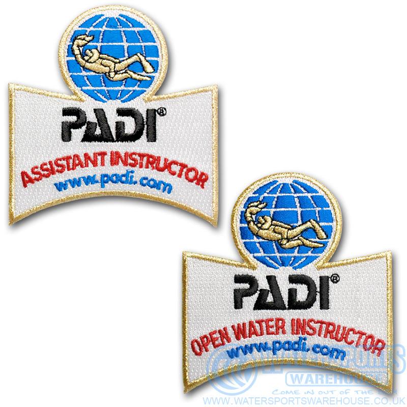 PADI Diver Qualification Emblem Selections