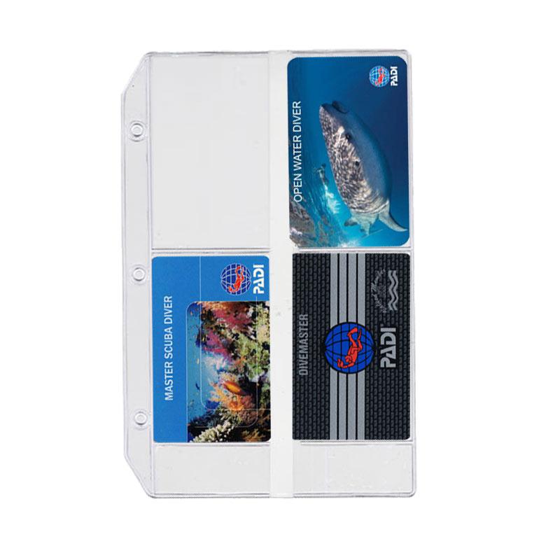 PADI Log Vinyl Card Holder