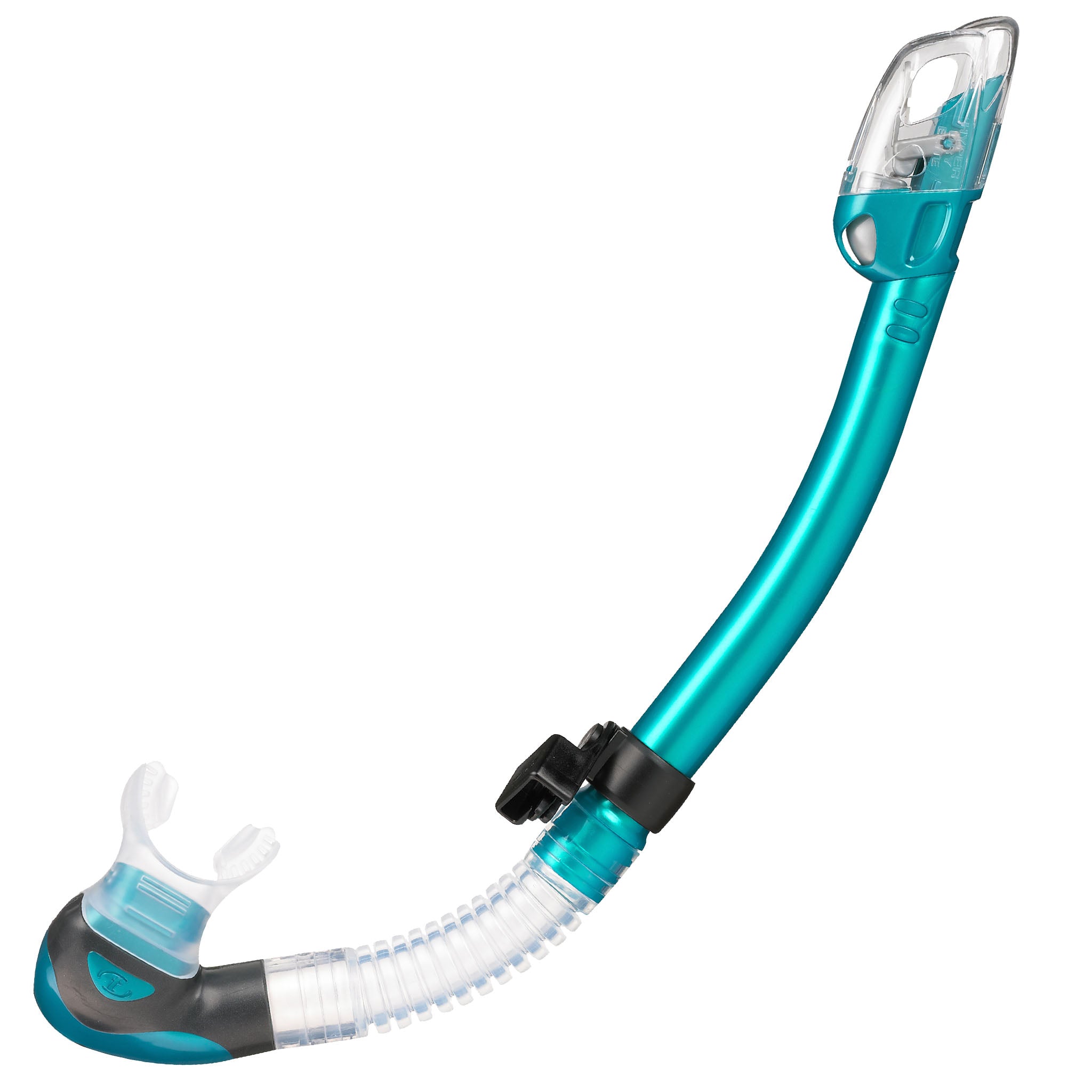 Tusa Hyperdry Elite II Dry Snorkel | Ocean Green