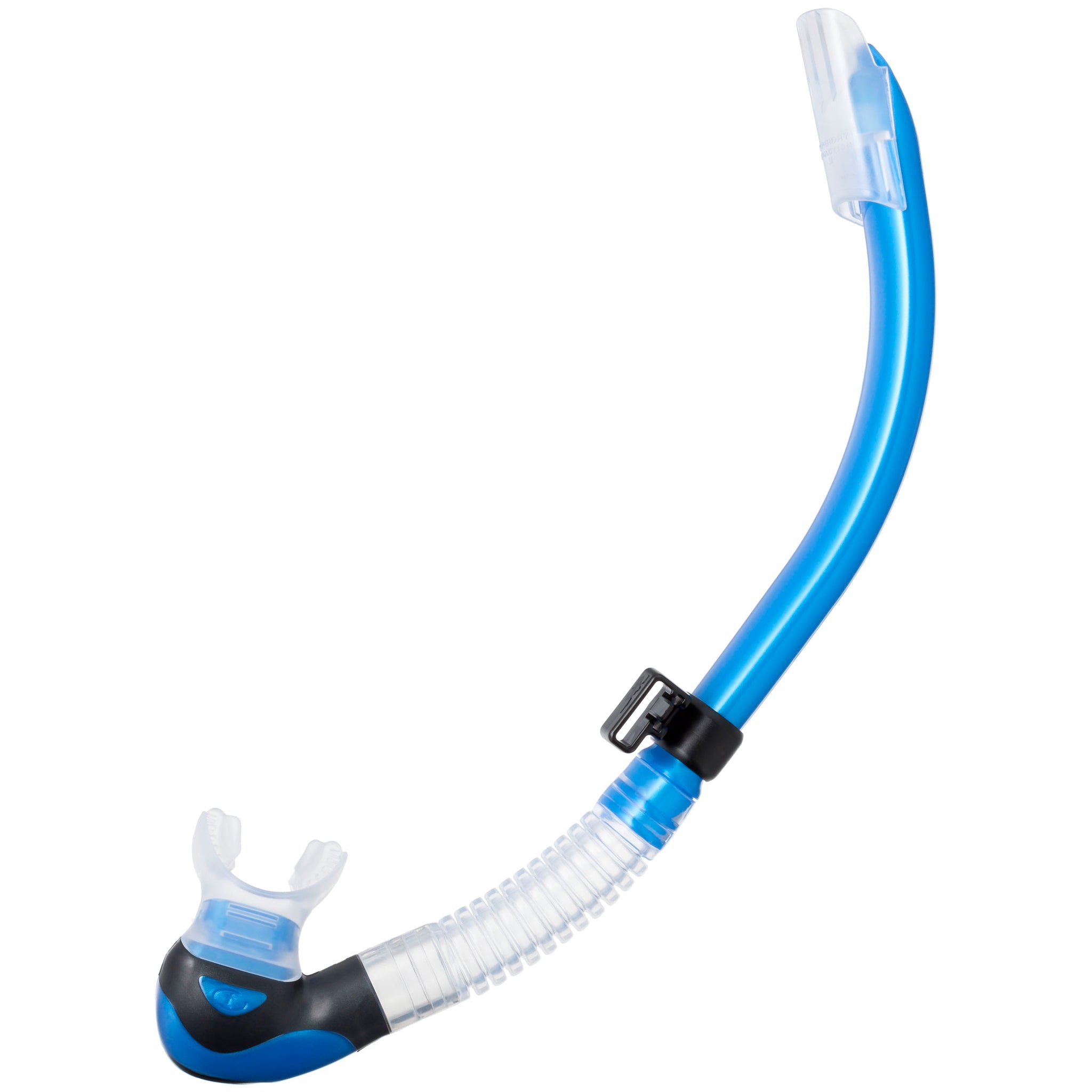 Tusa Platina II Hyperdry Snorkel | Fishtail Blue